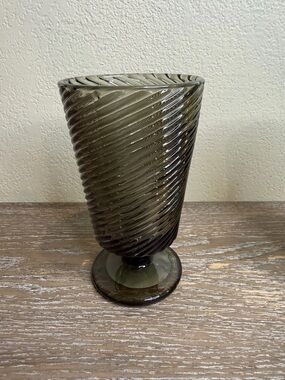 8.1 fl oz Swirl Restful Wine Glass Green - Threshold (One Glass)